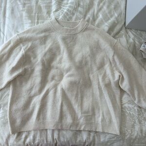 H&M Cream Sweater US L